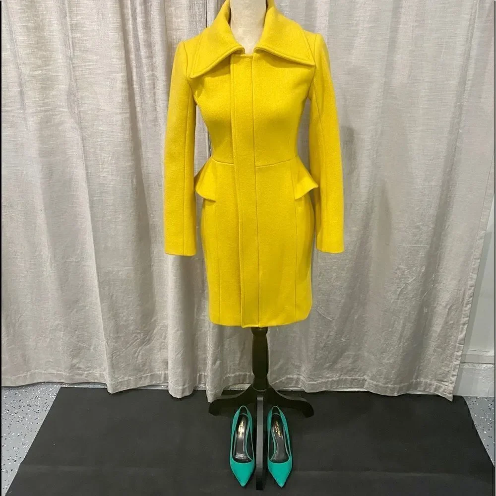 TRON LEGACY X OPENING CEREMONY Peplum Coat NWOT